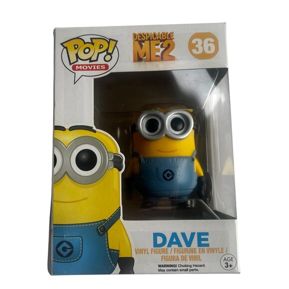 Funko Other - Dave from Despicable Me 2 #36 Funko POP Released in 2013